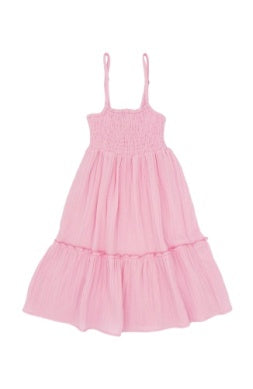 Fairytale Pink Marina Smocked Dress