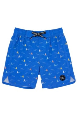 Marina Blue Shark Fin Boardshort