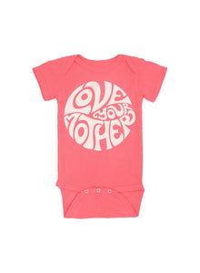 Coral Love Your Mother Bodysuit