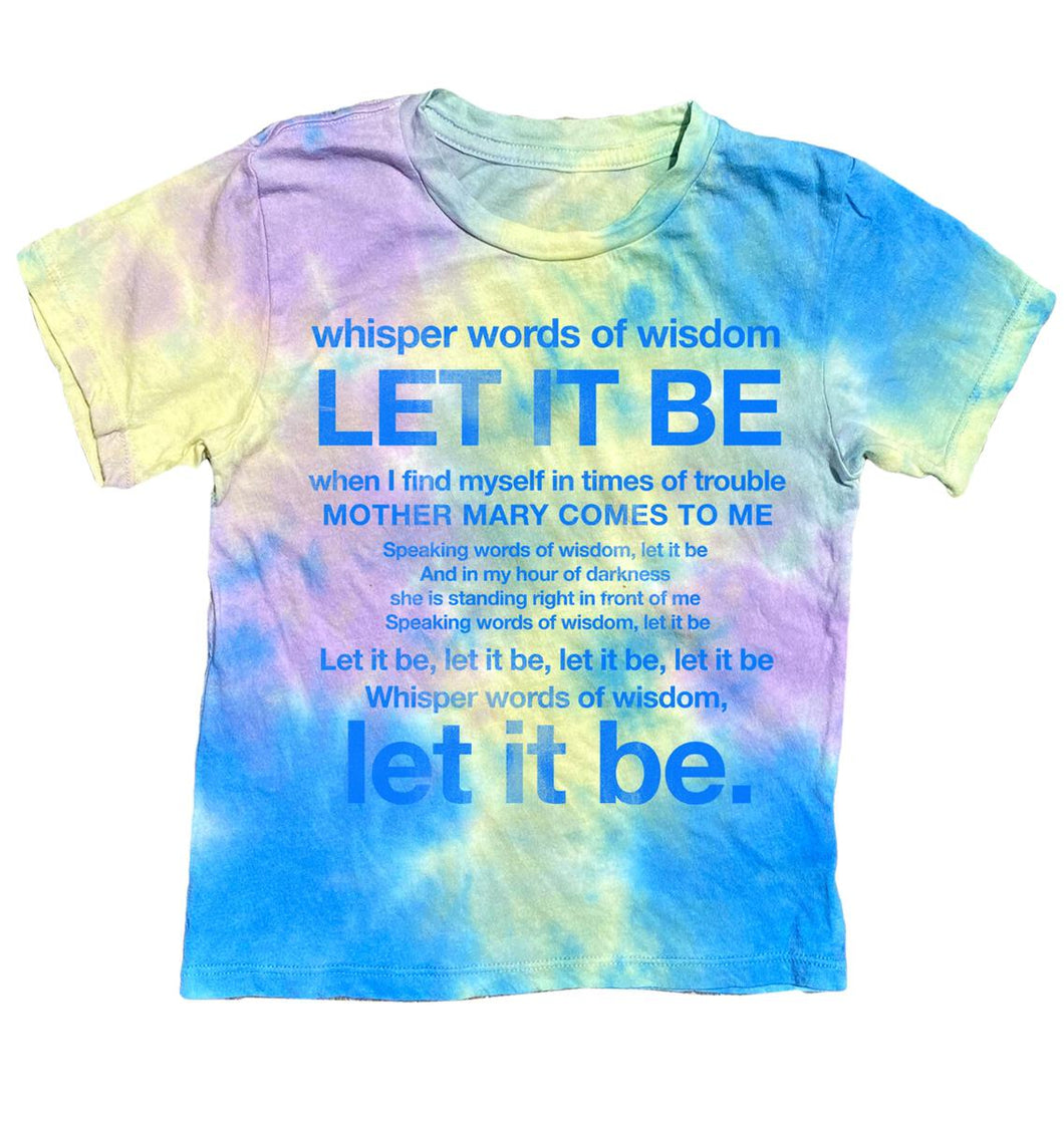 Let It Be Short Sleeve Tee