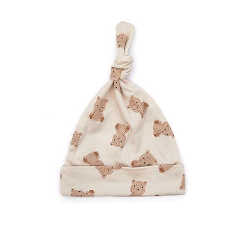 Sand Bears Knot Hat