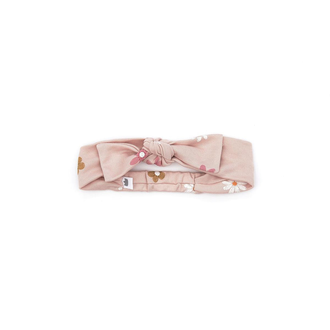 Shell Pink Flower Headband