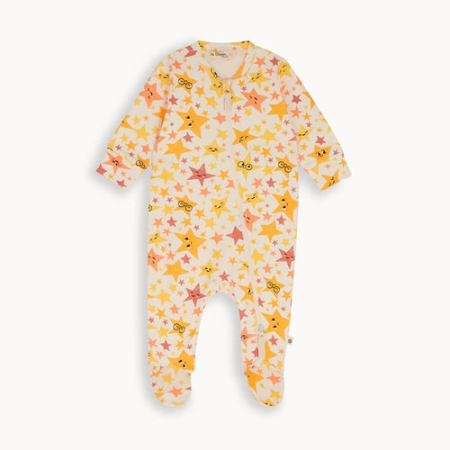 Stars Zip Front Sleep Suit