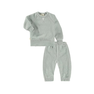 Gray Kids Sherpa Set