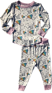 Lucy In The Sky Long Sleeve Bamboo Set