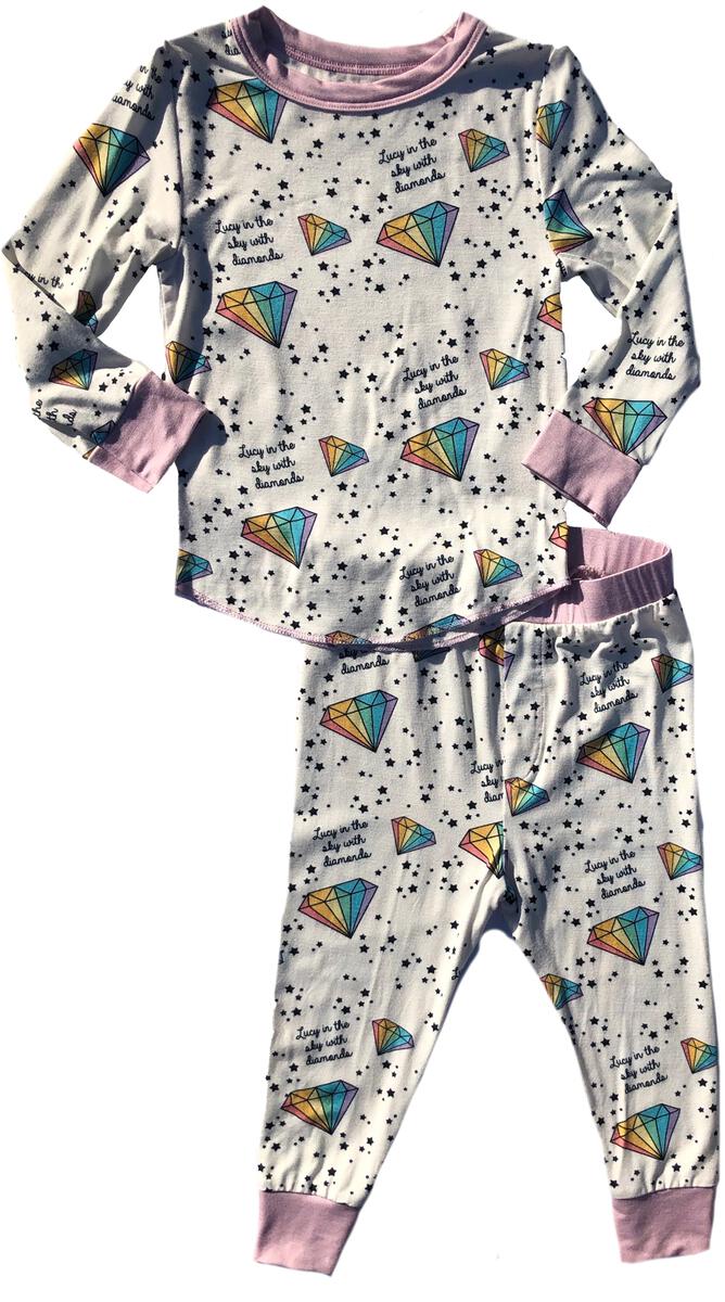 Lucy In The Sky Long Sleeve Bamboo Set