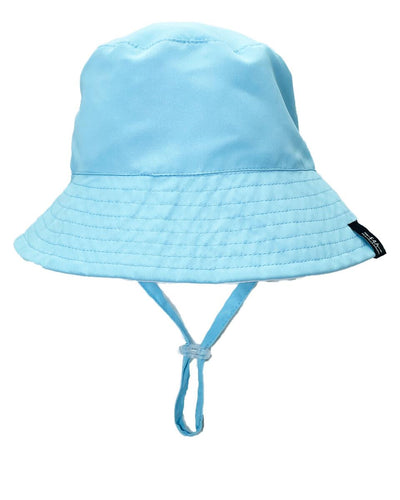 Crystal Blue Suns Out Reversible Bucket Hat