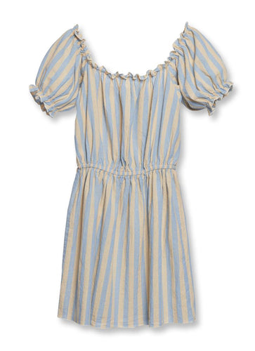 Blue Stripe Michaela Dress