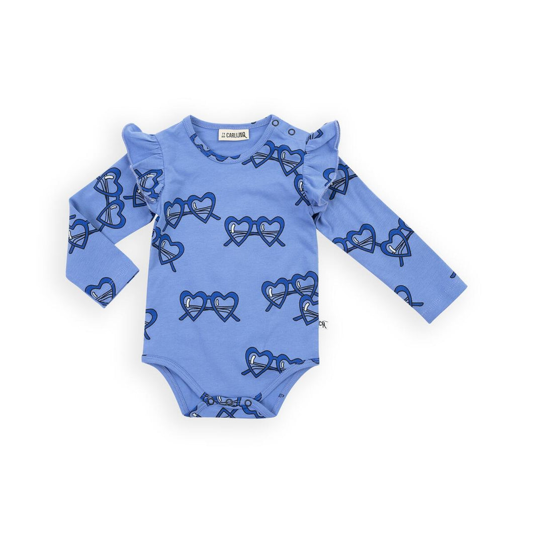 Sunnies Ruffle Long Sleeve Bodysuit