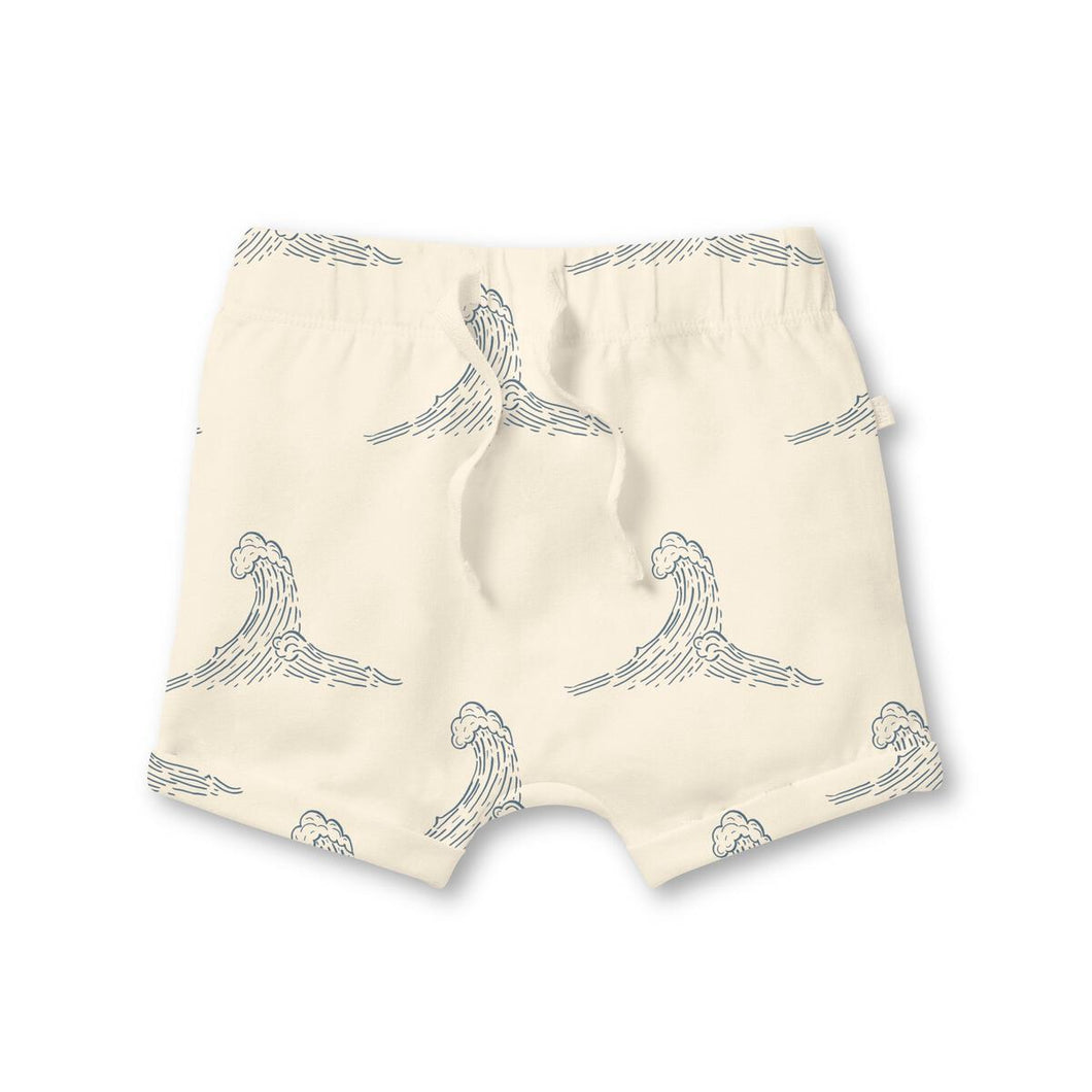 The Wave Organic Tie Front Baby Short