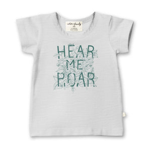 Hear Me Roar Organic Baby Tee