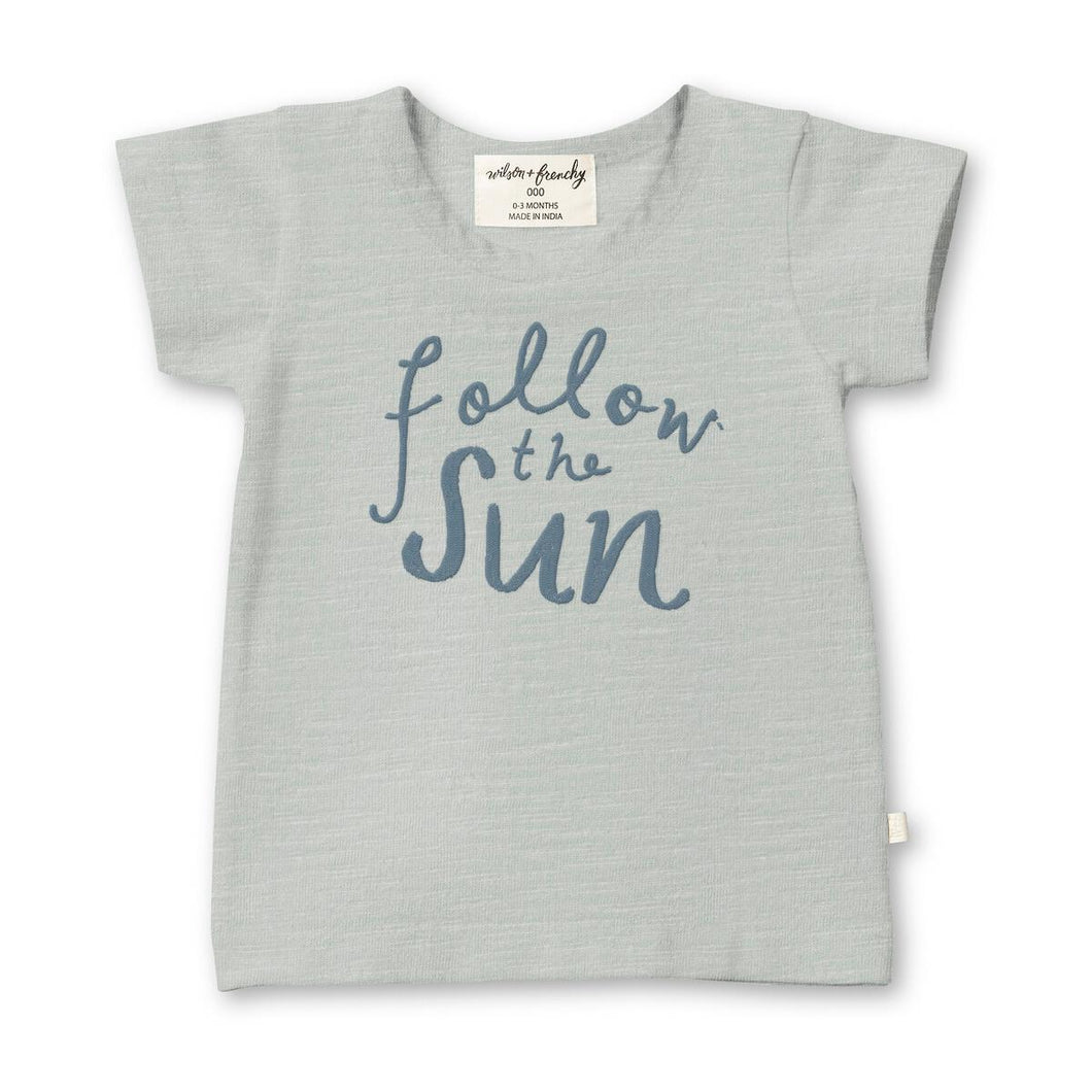 Follow The Sun Organic Baby Tee
