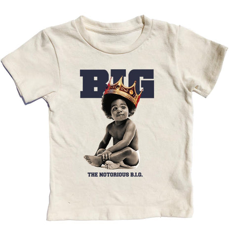 Biggie Dirty White Short Sleeve Tee