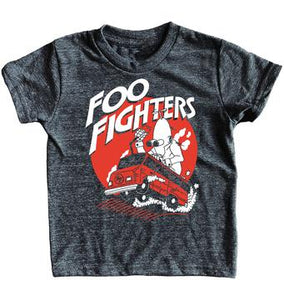 Foo Fighters Tri Black Short Sleeve Tee