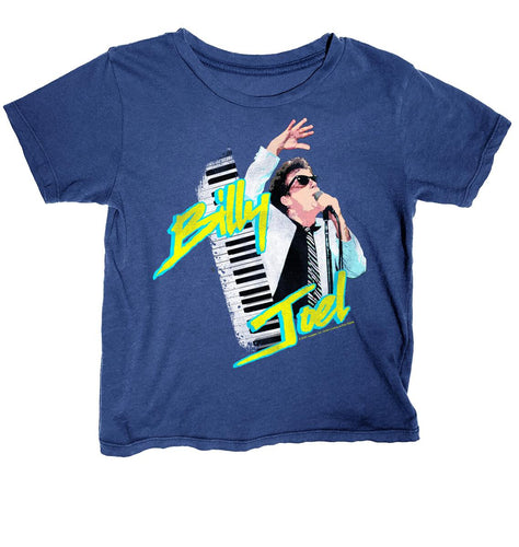 Billy Joel Vintage Navy Short Sleeve Tee