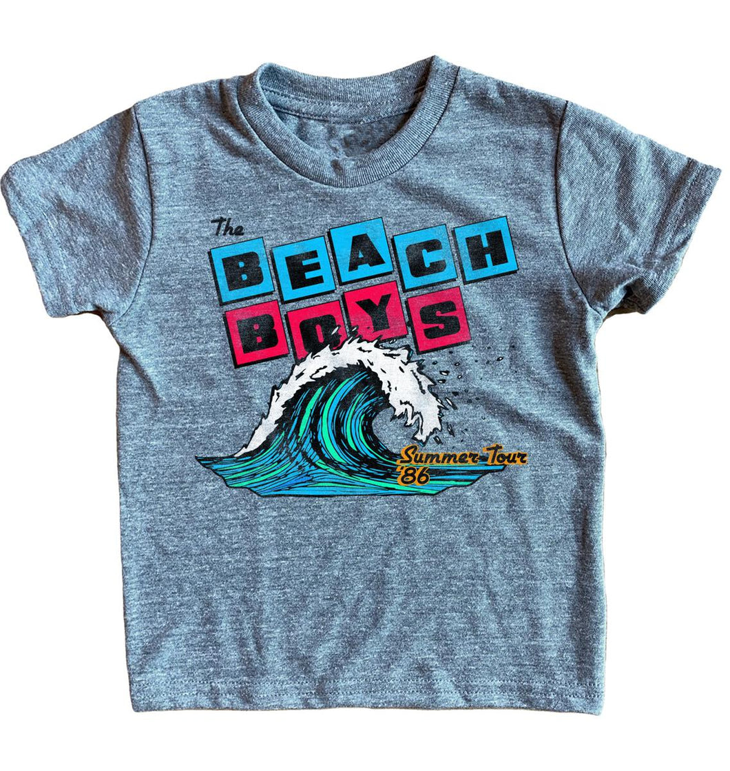 Beach Boys Tri Grey Short Sleeve Tee