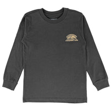 Load image into Gallery viewer, Faded Black Adventure Club Long Sleeve Tee