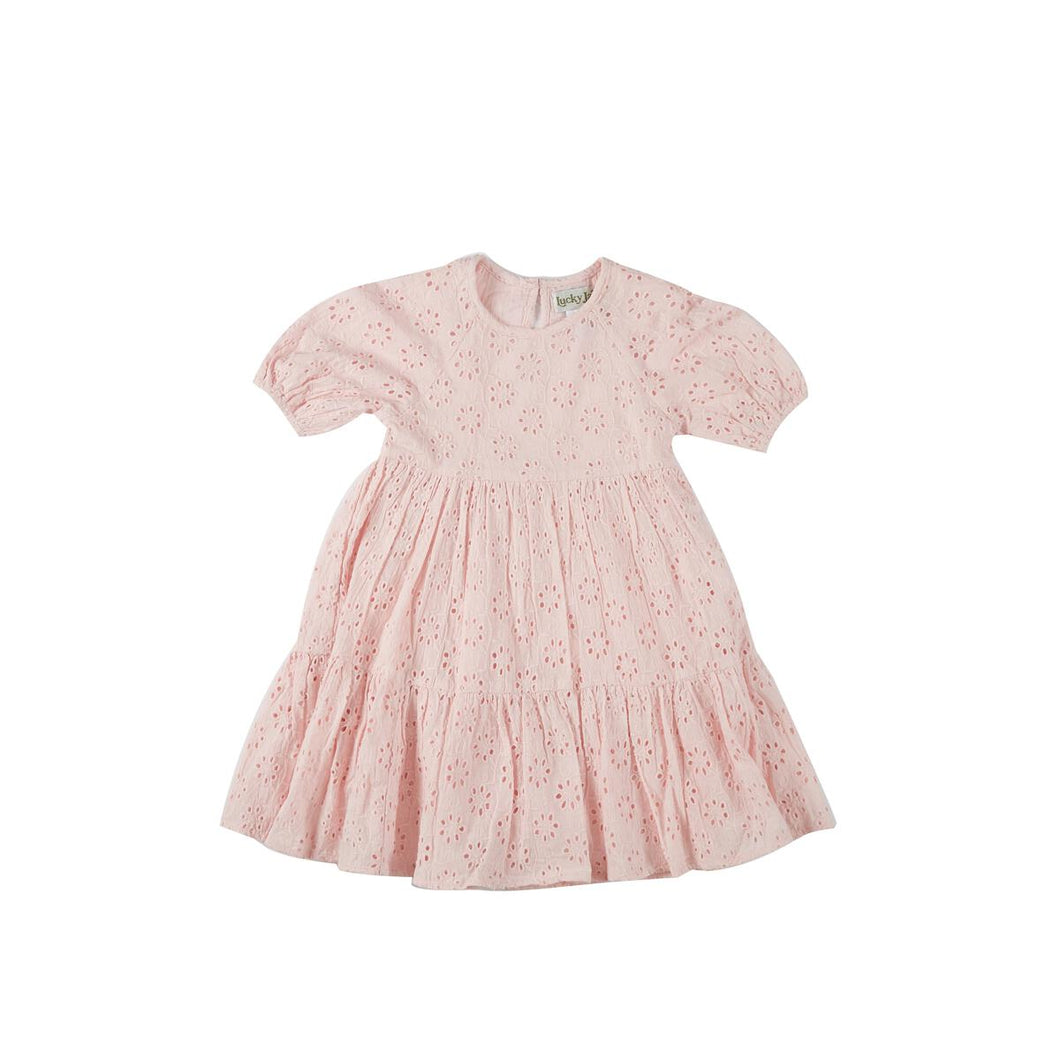 Light Pink Eyelet Celebration Dress