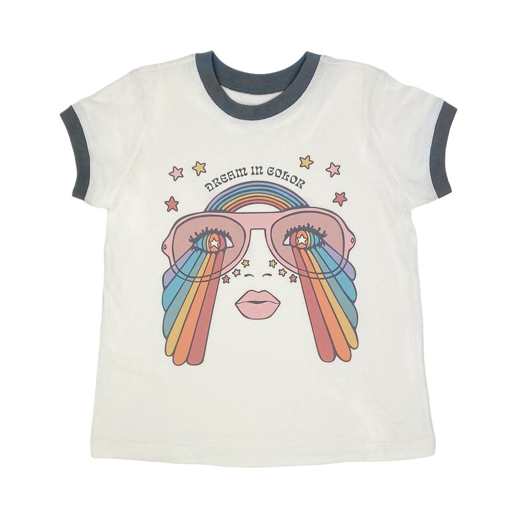 Dream In Color Ringer Tee