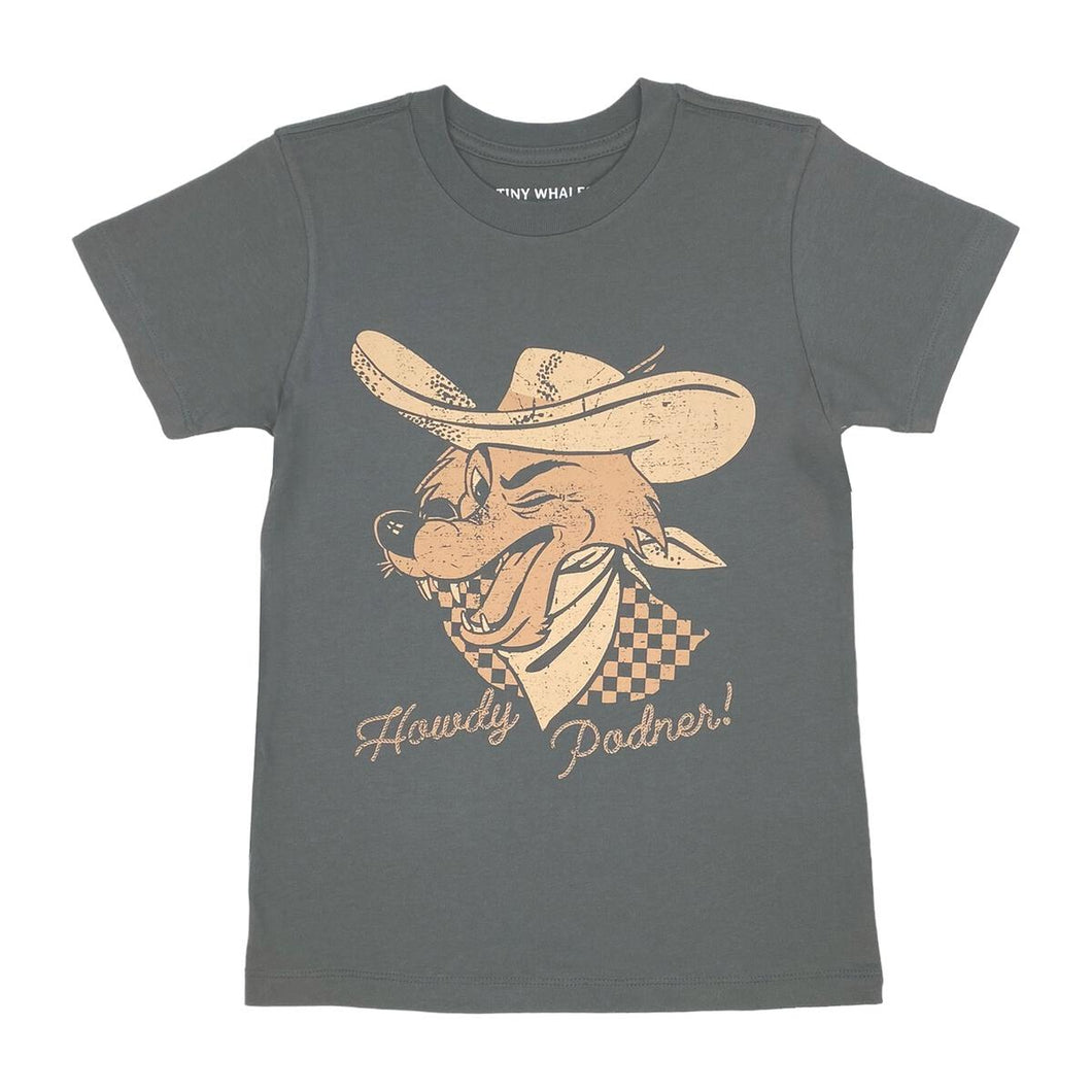 Faded Black Howdy Tee