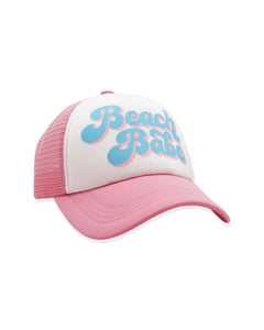 Beach Babe Blue & Pink Trucker Hat
