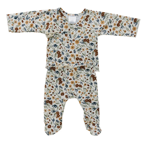Harvest Floral Cotton Layette Set