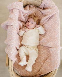 Cream Cotton Layette Set