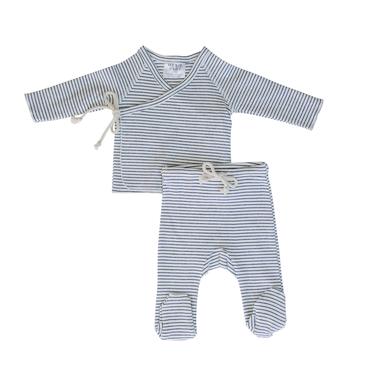 Black & White Cotton Layette Set