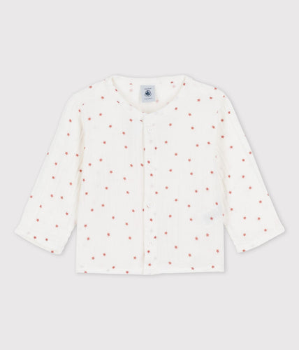 Star Print Gauze Baby Top