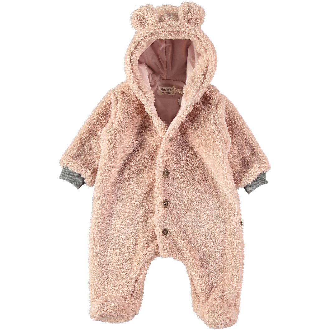 Rose Furry Romper