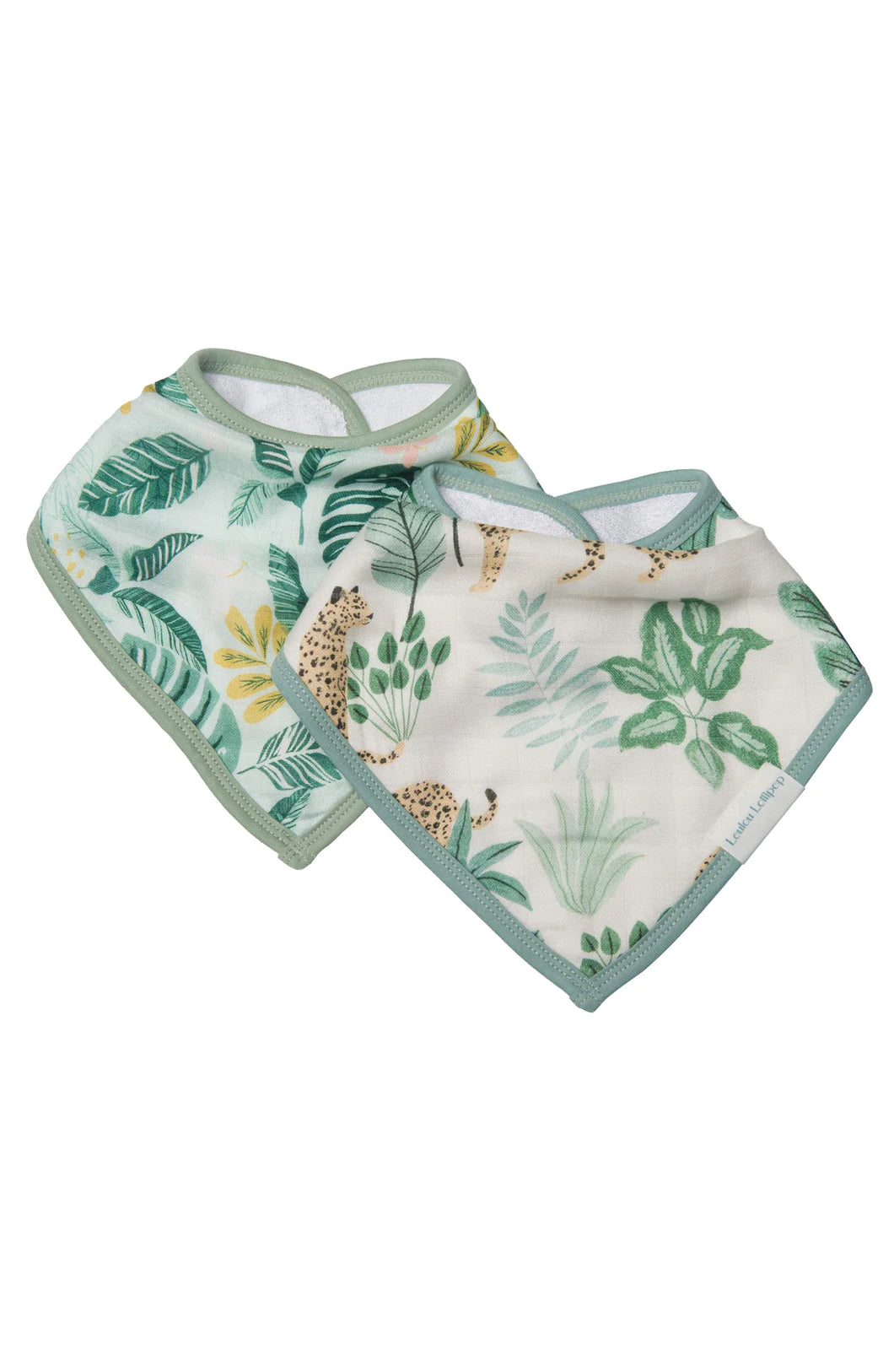 Tropical Jungle Bandana Bib Set