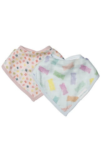 Gummy Bear Bandana Bib Set