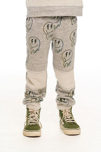 Heather Grey Bolt Face Sweatpant