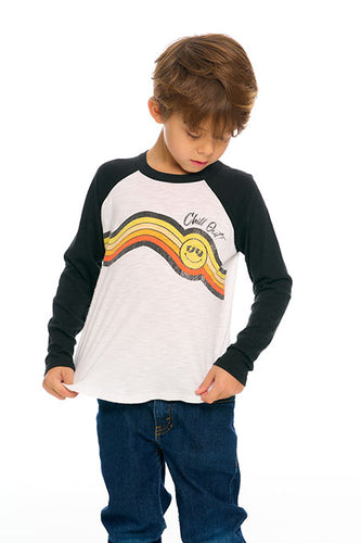 Chill Out Long Sleeve Baseball Tee