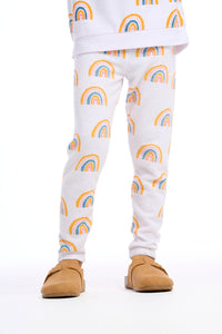 Cozy Knit Rainbow Pants