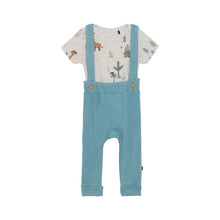 Load image into Gallery viewer, Safari Camp Bodysuit &amp; Suspender Pants