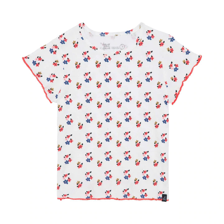 Ditsy Floral Print Top