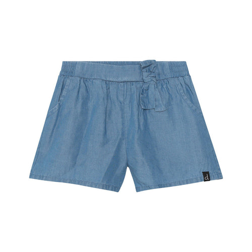 Chambray Bow Short