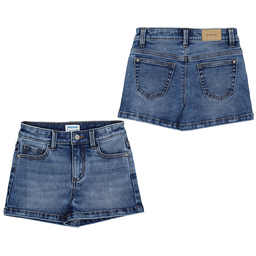 Medium Blue Denim Short