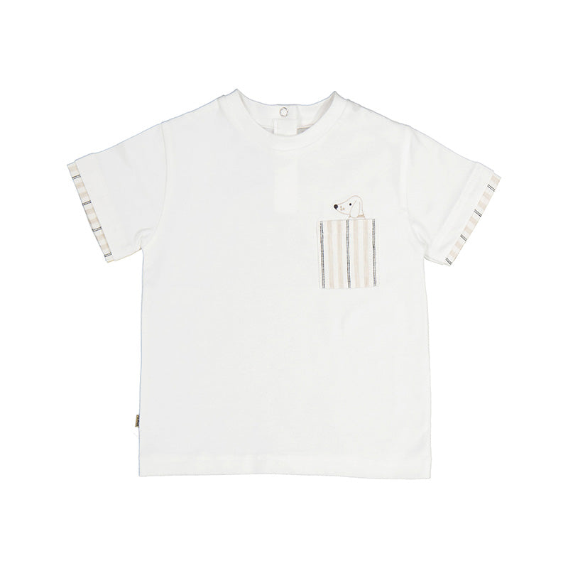 Oat Doggy Baby Pocket Tee
