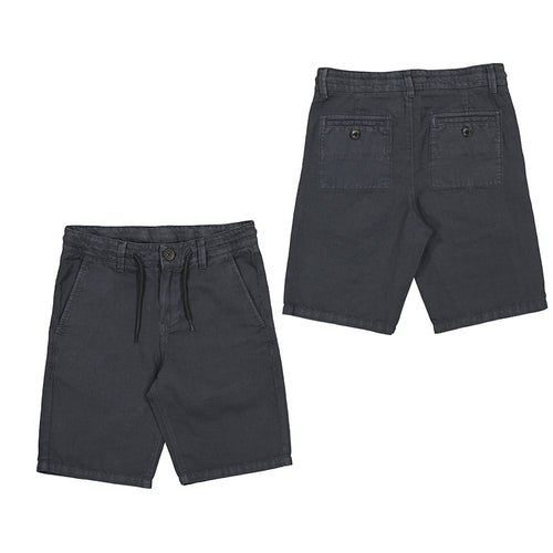 Graphite Linen Shorts