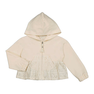 Chickpea Crochet Hoodie