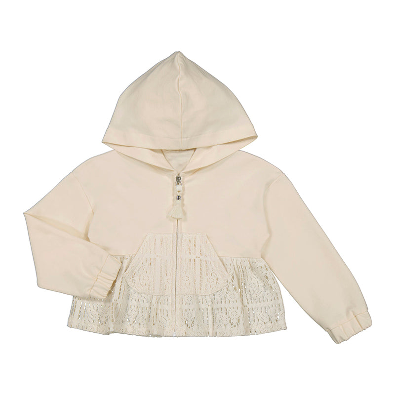 Chickpea Crochet Hoodie