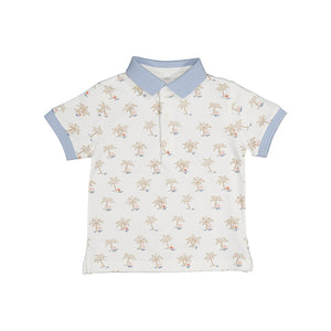 Preppy Palms Baby Polo