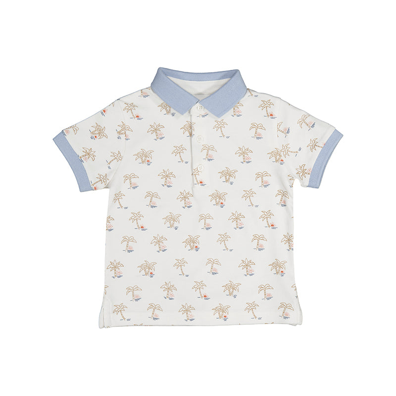 Preppy Palms Baby Polo