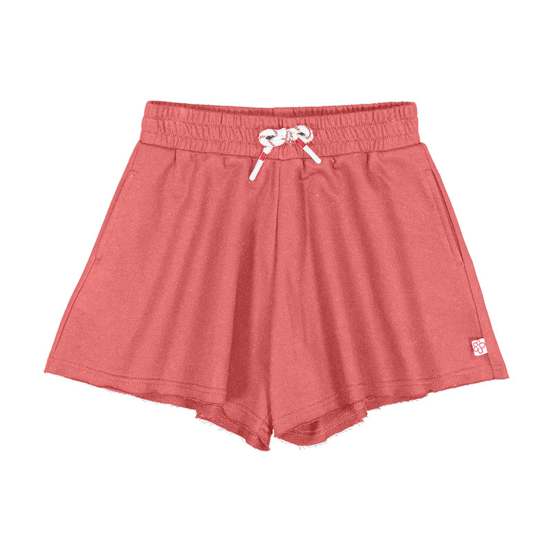 Azalea Pink Fleece Tween Shorts