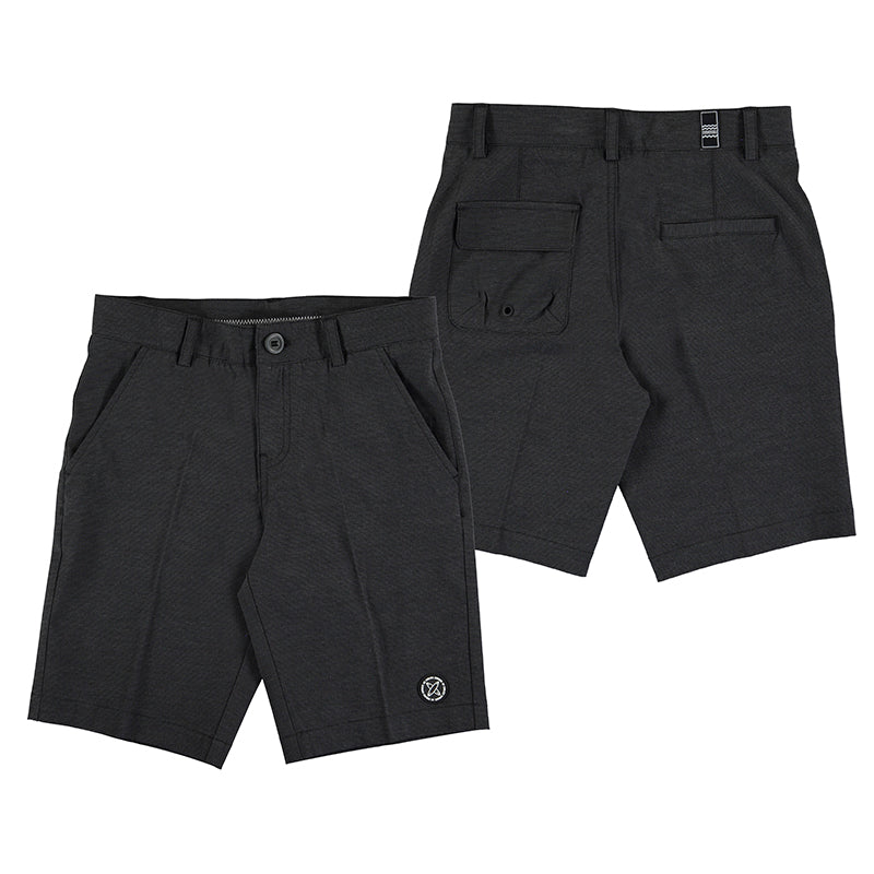 Black Boys Pocket Shorts