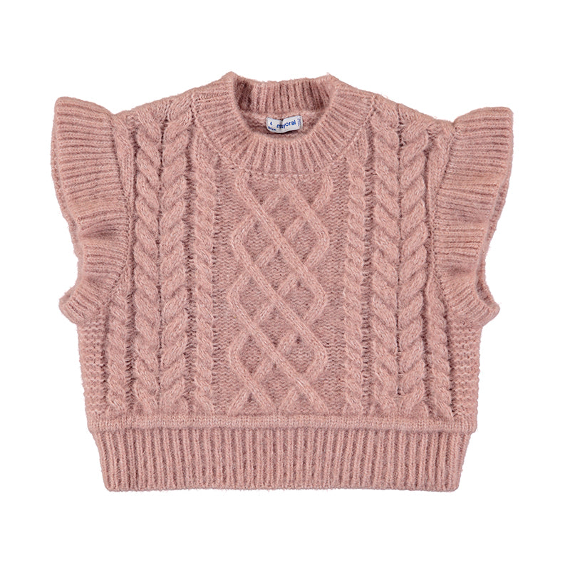 Pink Mix Pullover Vest