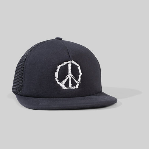 Black Peace Cap