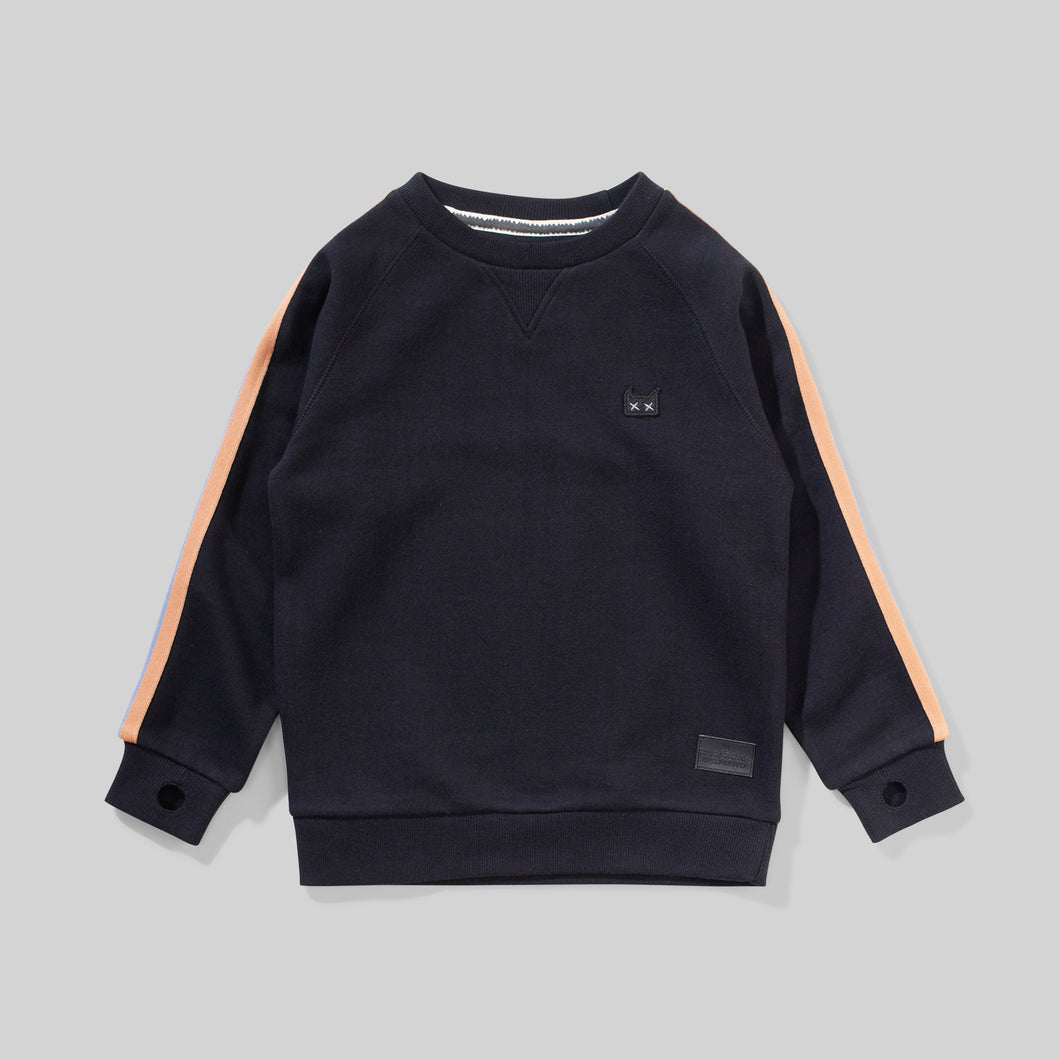 Black Taped Chase Pullover